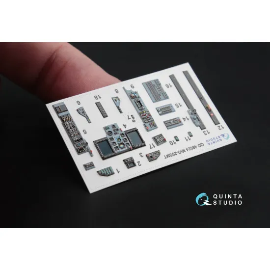 Quinta QD48024 - 1/48 3D-Printed interior for MiG-29 SMT (9-19) GWH kit