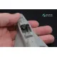 Quinta QD48024 - 1/48 3D-Printed interior for MiG-29 SMT (9-19) GWH kit