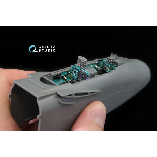 Quinta studio QD48028 - 1/48 3D-Printed interior for MiG-31BM (AMK)