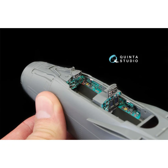 Quinta studio QD48028 - 1/48 3D-Printed interior for MiG-31BM (AMK)
