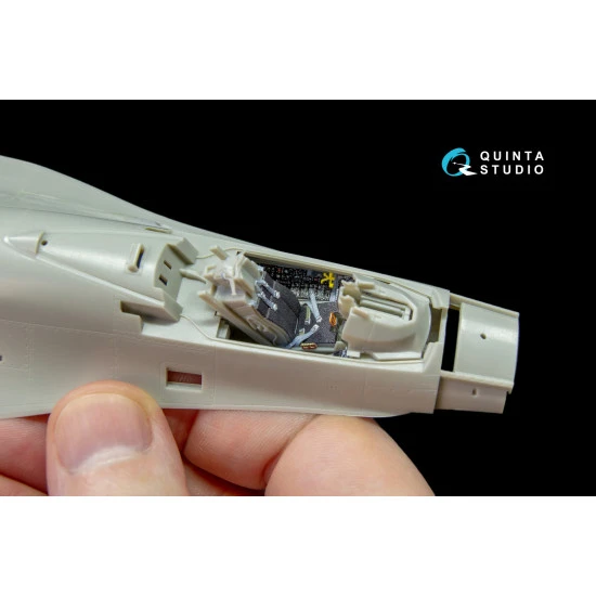 Quinta QD48037 - 1/48 3D-Printed & coloured interior for F-16 Tamiya kit
