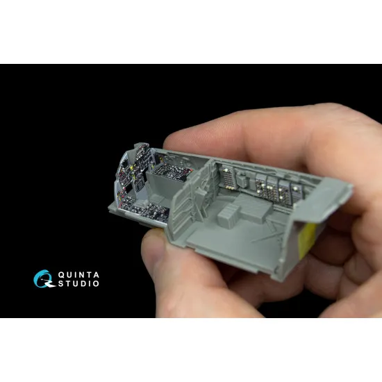 Quinta QD48038 - 1/48 3D-Printed & coloured interior for F-15A GWH kit