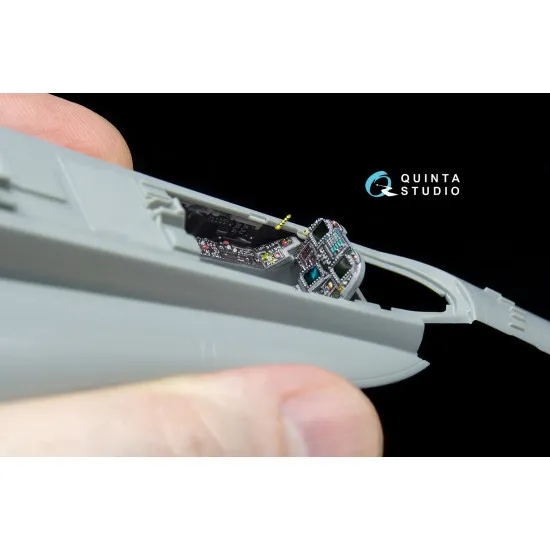 Quinta QD48040 - 1/48 3D-Printed interior for F/A-18 (late) (Kinetic)