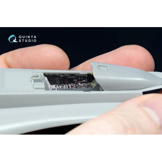 Quinta QD48040 - 1/48 3D-Printed interior for F/A-18 (late) (Kinetic)