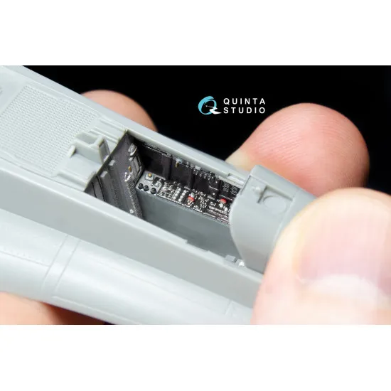 Quinta QD48040 - 1/48 3D-Printed interior for F/A-18 (late) (Kinetic)