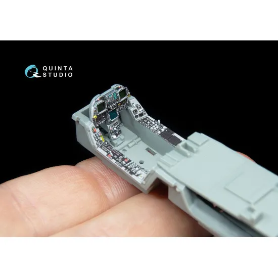 Quinta QD48040 - 1/48 3D-Printed interior for F/A-18 (late) (Kinetic)