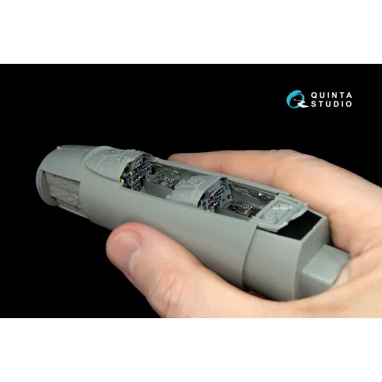 Quinta QD48041 - 1/48 3D-Printed & coloured interior for F-15D GWH kit