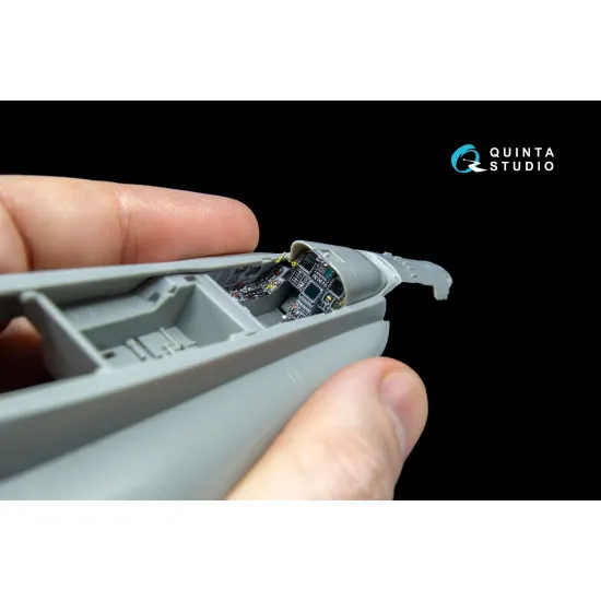 Quinta QD48042 - 1/48 3D-Printed interior for F/A-18A (kinetic kit)