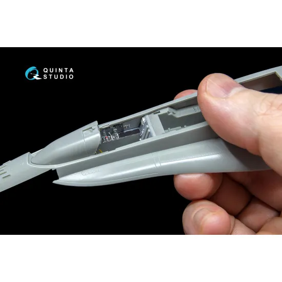 Quinta QD48042 - 1/48 3D-Printed interior for F/A-18A (kinetic kit)