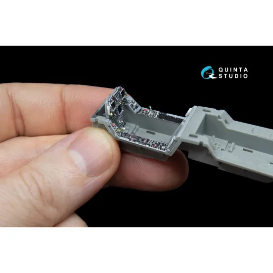 Quinta QD48042 - 1/48 3D-Printed interior for F/A-18A (kinetic kit)