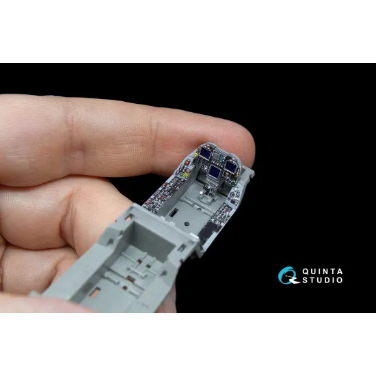 Quinta QD48043 - 1/48 3D-Printed coloured interior for F/A-18 A++ kinetic kit
