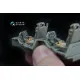 Quinta QD48045 - 1/48 3D-Printed interior for F-16D (block 30/40/50) (Kinetic kit)