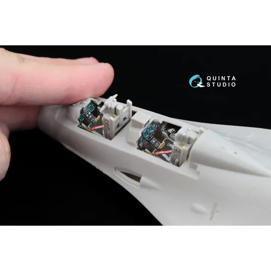 Quinta QD48046 - 1/48 3D-Printed & coloured interior for F-16I (Hasegawa kit)