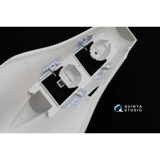 Quinta QD48046 - 1/48 3D-Printed & coloured interior for F-16I (Hasegawa kit)