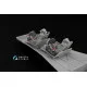 Quinta QD48046 - 1/48 3D-Printed & coloured interior for F-16I (Hasegawa kit)