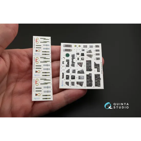 Quinta QD48048 - 1/48 3D Printed & Coloured Interior for F-14A (Tamiya Kit)
