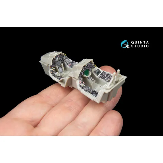 Quinta QD48048 - 1/48 3D Printed & Coloured Interior for F-14A (Tamiya Kit)