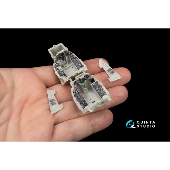 Quinta QD48048 - 1/48 3D Printed & Coloured Interior for F-14A (Tamiya Kit)