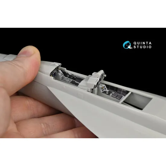Quinta QD48051 - 1/48 3D-Printed interior for F/A-18F late / EA-18G (Hasegawa)