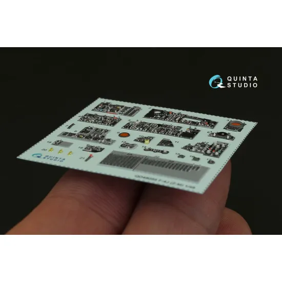 Quinta QD48055 - 1/48 3D-Printed&coloured Interior on decal for F-4J ZM SWS