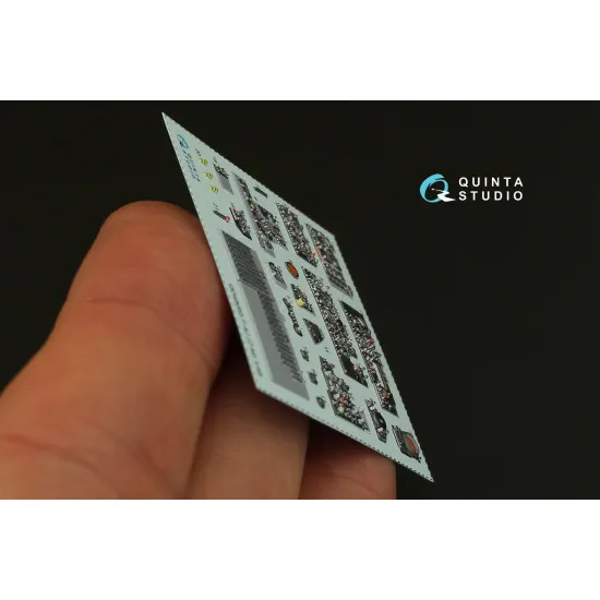 Quinta QD48055 - 1/48 3D-Printed&coloured Interior on decal for F-4J ZM SWS