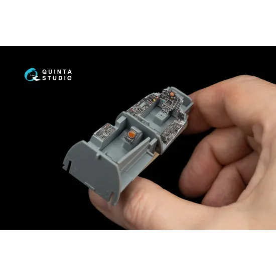 Quinta QD48055 - 1/48 3D-Printed&coloured Interior on decal for F-4J ZM SWS