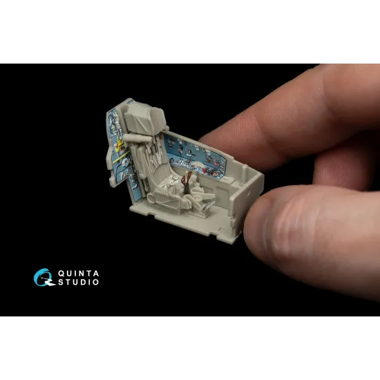 Quinta QD48056 - 1/48 3D-Printed interior for Su-17M4/22M4 (KittyHawk kit) Quinta QD48056 - 1/48 3D-Printed interior for Su-17M4/22M4 (KittyHawk kit)