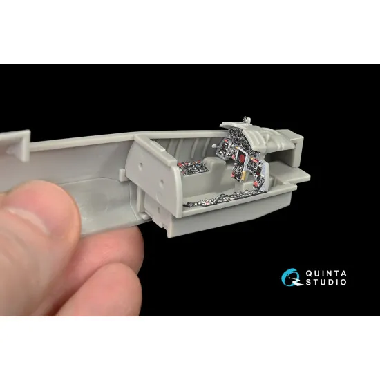Quinta QD48063 - 1/48 3D-Printed & coloured interior for F-104G Hasegawa kit