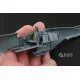Quinta QD48065 - 1/48 3D-Printed coloured interior for P-51D Early Eduard Quinta QD48065 - 1/48 3D-Printed coloured interior for P-51D Early Eduard