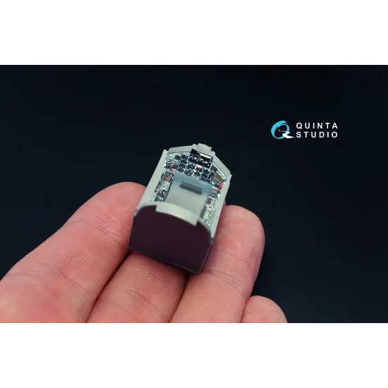 Quinta QD48067 - 1/48 3D-Printed & Coloured Interior for Su-25 (KP Kit)