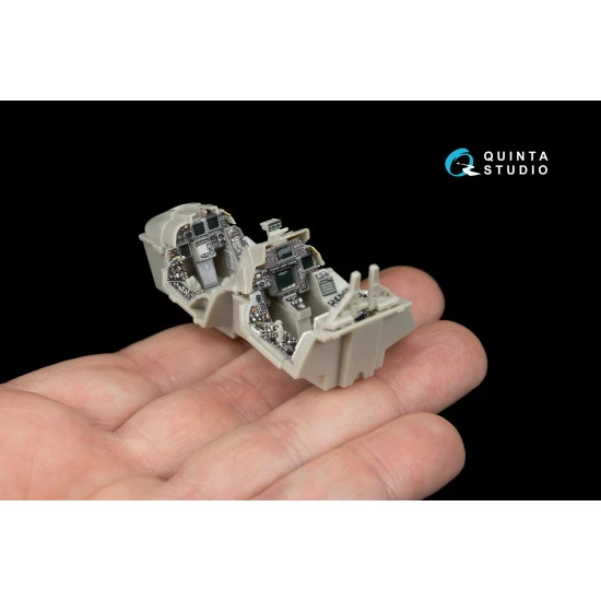 Quinta QD48070 - 3D-Printed Interior on decal paper for F-14D Tamiya Quinta QD48070 - 3D-Printed Interior on decal paper for F-14D Tamiya
