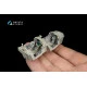 Quinta QD48070 - 3D-Printed Interior on decal paper for F-14D Tamiya Quinta QD48070 - 3D-Printed Interior on decal paper for F-14D Tamiya