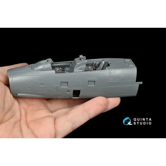 Quinta QD48074 - 1/48 3D-Printed coloured interior for F-14D AMK kit