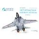Quinta QD48074 - 1/48 3D-Printed coloured interior for F-14D AMK kit