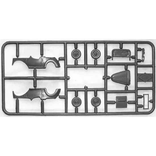 Us Stock British Staff Car Tourer 8hp 1/72 Ace 72501