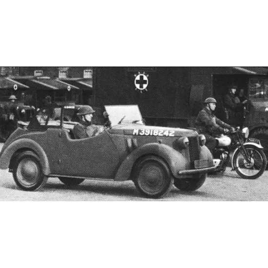 Us Stock British Staff Car Tourer 8hp 1/72 Ace 72501