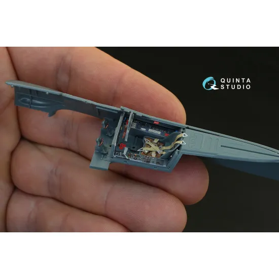 Quinta QD48080 - 1/48 3D-Printed coloured interior for FW 190A-4 Eduard kit
