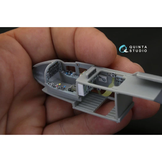 Quinta QD48081 - 1/48 3D-Printed interior for Yak-2/Yak-4 (Mars Models kit)