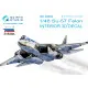 Quinta QD48082 - 1/48 3D-Printed & coloured interior for Su-57 Zvezda kit