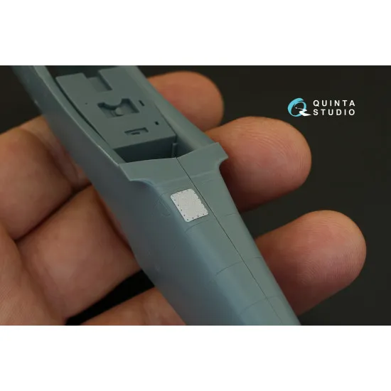 Quinta studio's QD48083 - 1/48 Interior 3D decal for Bf 109F-2/F-4 (Eduard kit)