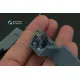 Quinta QD48087 - 1/48 3D-Printed interior for Bf 109E-4/E-7 (Eduard)