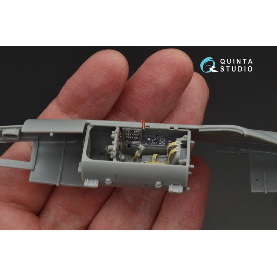 Quinta QD48089 - 1/48 3D-Printed & coloured interior for Me-262A (HobbyBoss kit)
