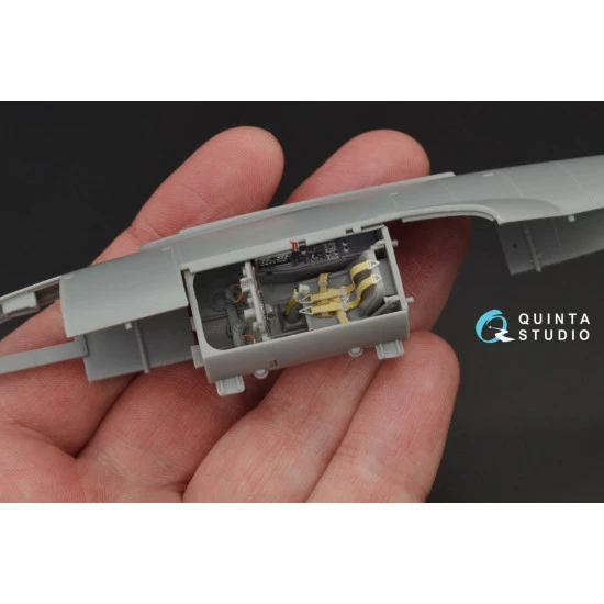 Quinta QD48089 - 1/48 3D-Printed & coloured interior for Me-262A (HobbyBoss kit)