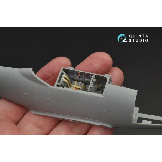 Quinta QD48089 - 1/48 3D-Printed & coloured interior for Me-262A (HobbyBoss kit)