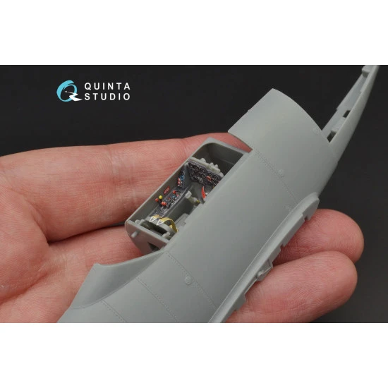 Quinta QD48089 - 1/48 3D-Printed & coloured interior for Me-262A (HobbyBoss kit)