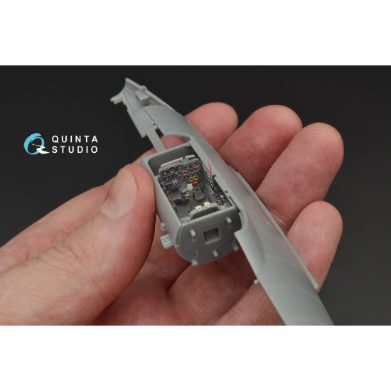 Quinta QD48089 - 1/48 3D-Printed & coloured interior for Me-262A (HobbyBoss kit)