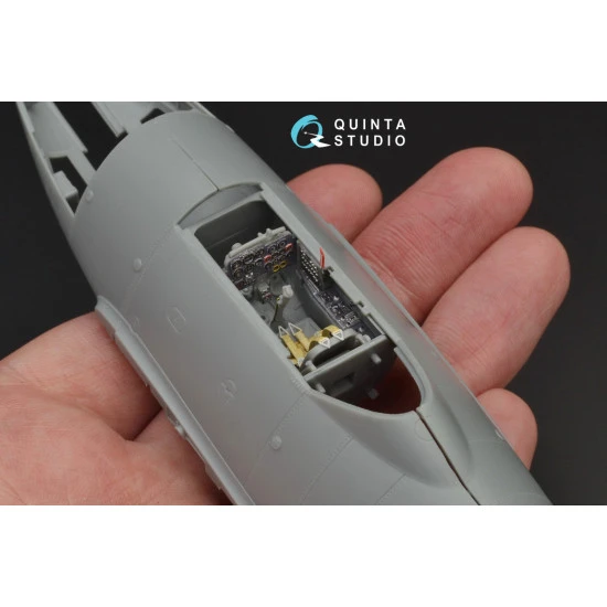 Quinta QD48089 - 1/48 3D-Printed & coloured interior for Me-262A (HobbyBoss kit)