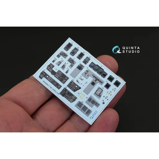 Quinta QD48090 - 1/48 3D-Printed & coloured interior for F-15E (GWH kit)