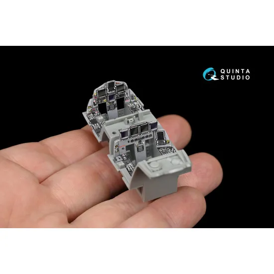 Quinta QD48090 - 1/48 3D-Printed & coloured interior for F-15E (GWH kit)