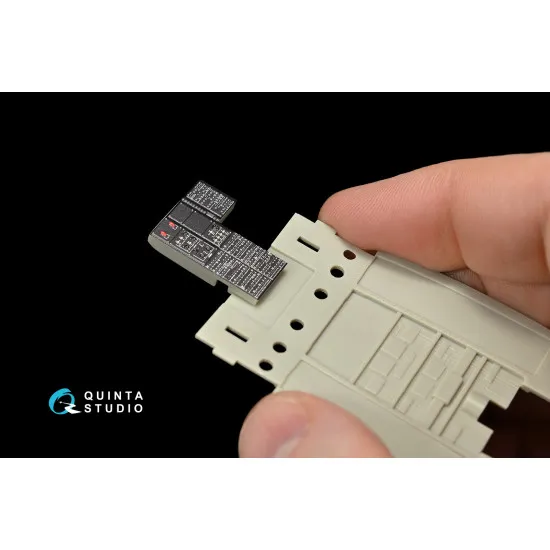 Quinta QD48091 - 1/48 3D-Printed interior UH-1Y Venom (Kitty Hawk kit)